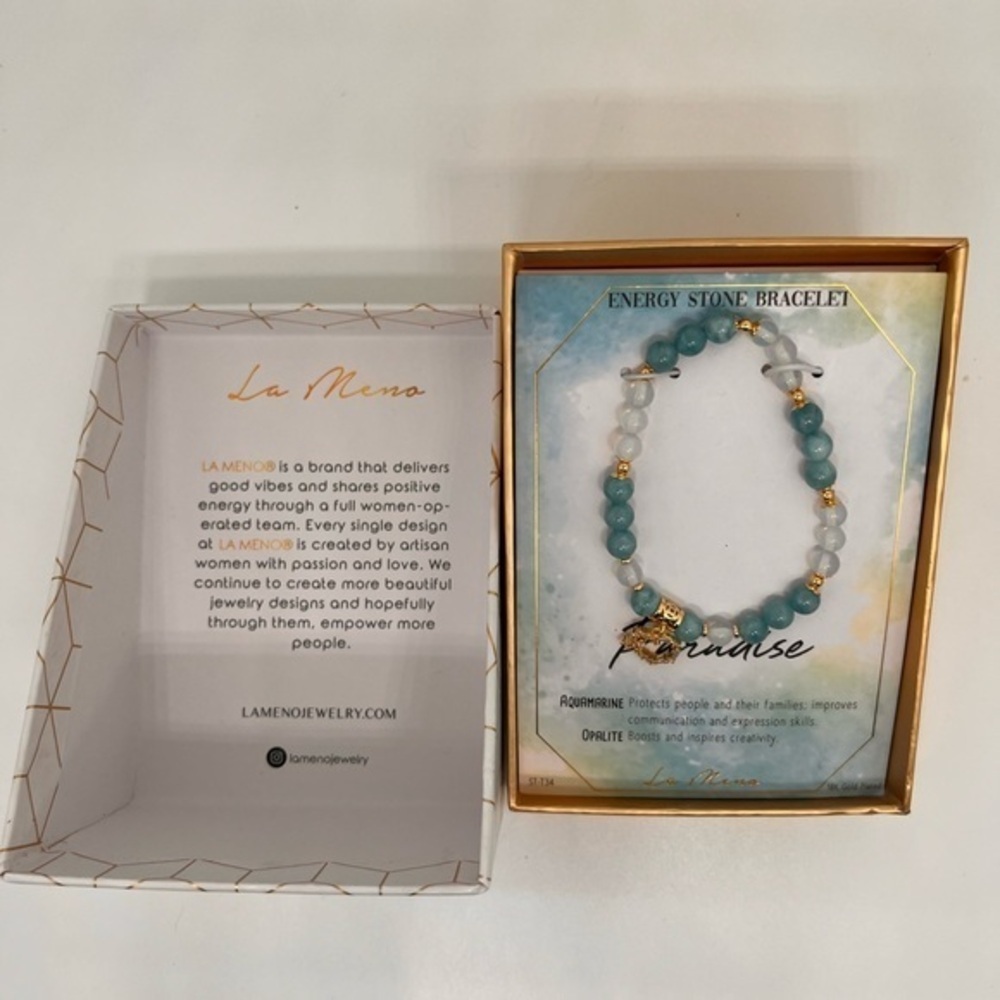 La Meno Paradise Energy Stone Bracelet
